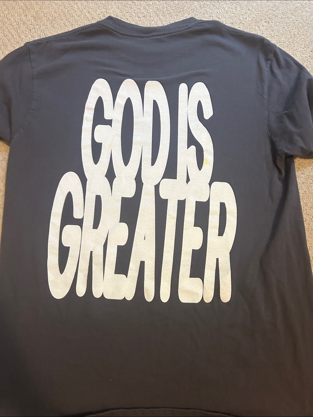 god is greater t shirt